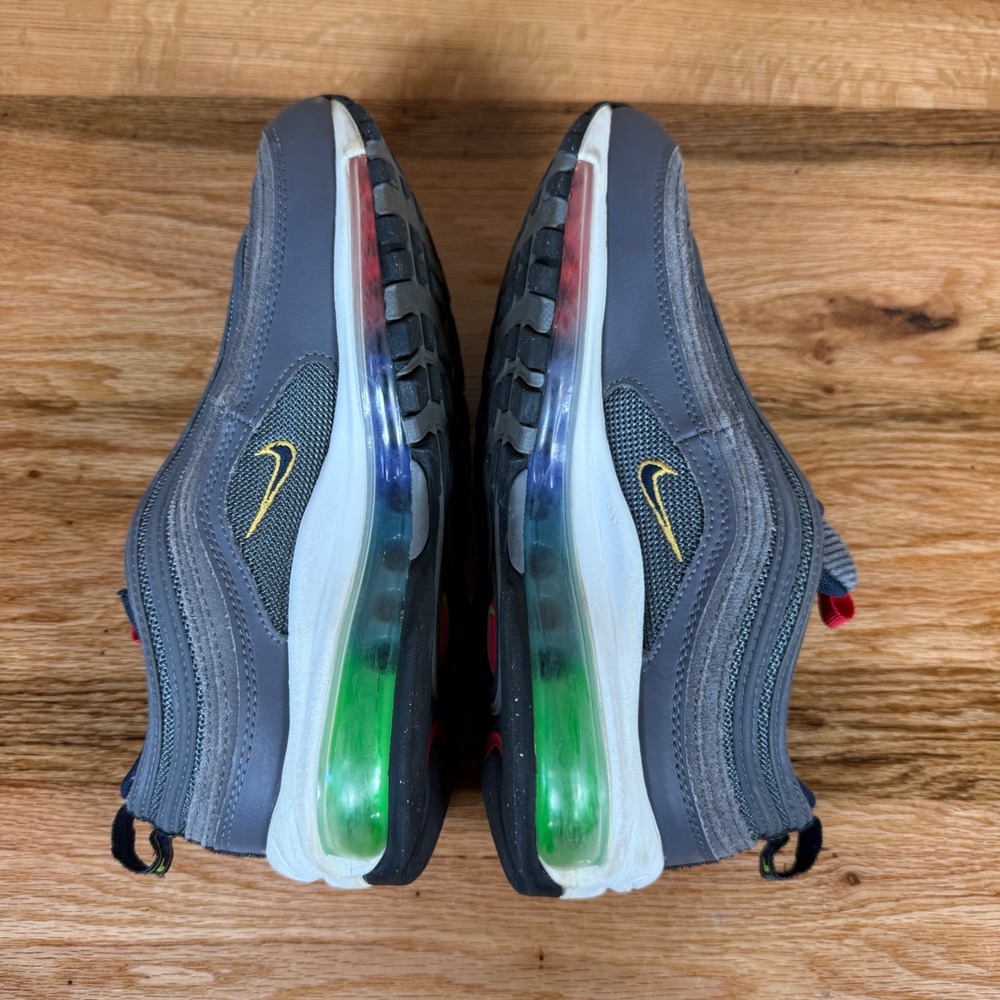 Nike Air Max 97 EOI Gray Multicolor Kids Athletic Sneakers US 5.5Y DD2002-001 - Picture 6 of 9